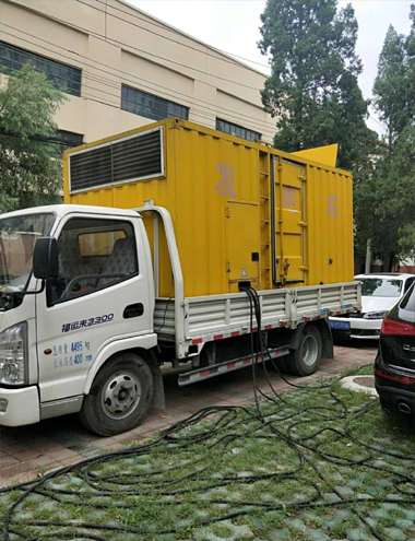 西陵发电车出租-柴油发电机组排烟系统设计要求及其考虑因素