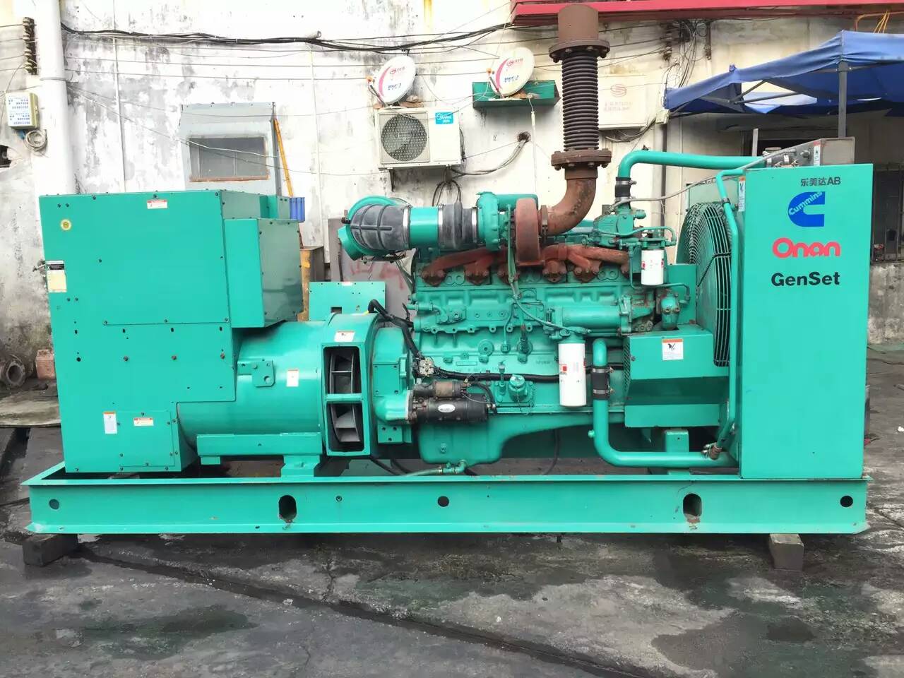 西陵租赁发电机-柴油发电机不正常冒烟的原因